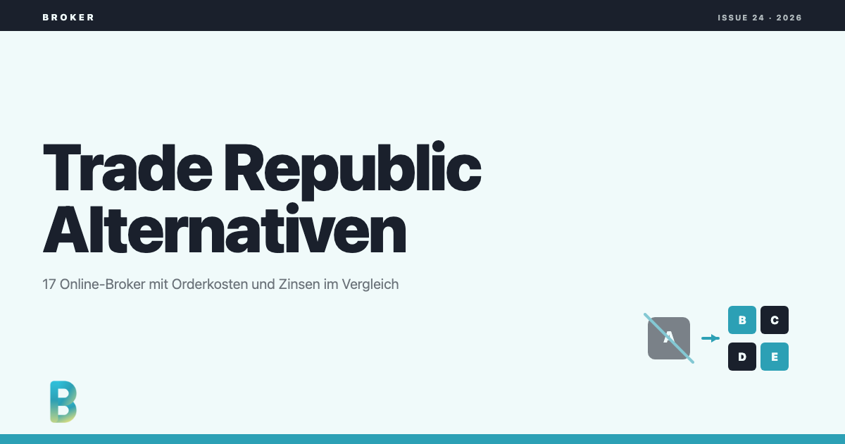 bankinggeek.com: Trade Republic-Alternative 2026: 17 Online-Broker im Vergleich