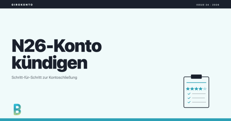 bankinggeek.com: N26-Konto kündigen: So kannst du dein Konto löschen