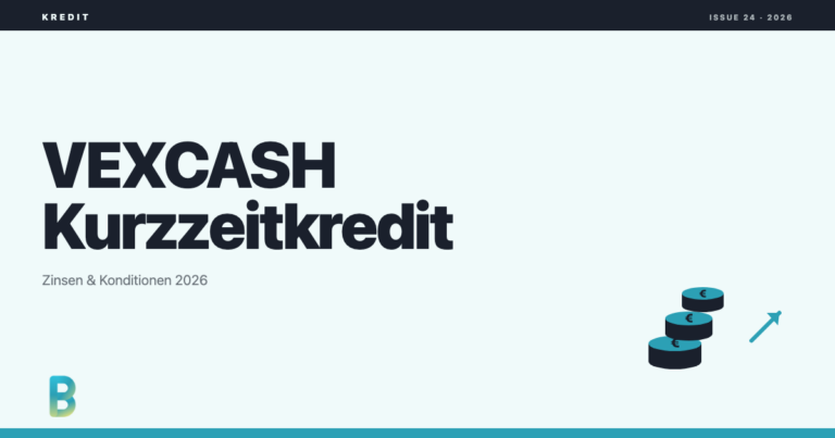 bankinggeek.com: VEXCASH Kurzzeitkredit: Zinsen und Konditionen [2026]