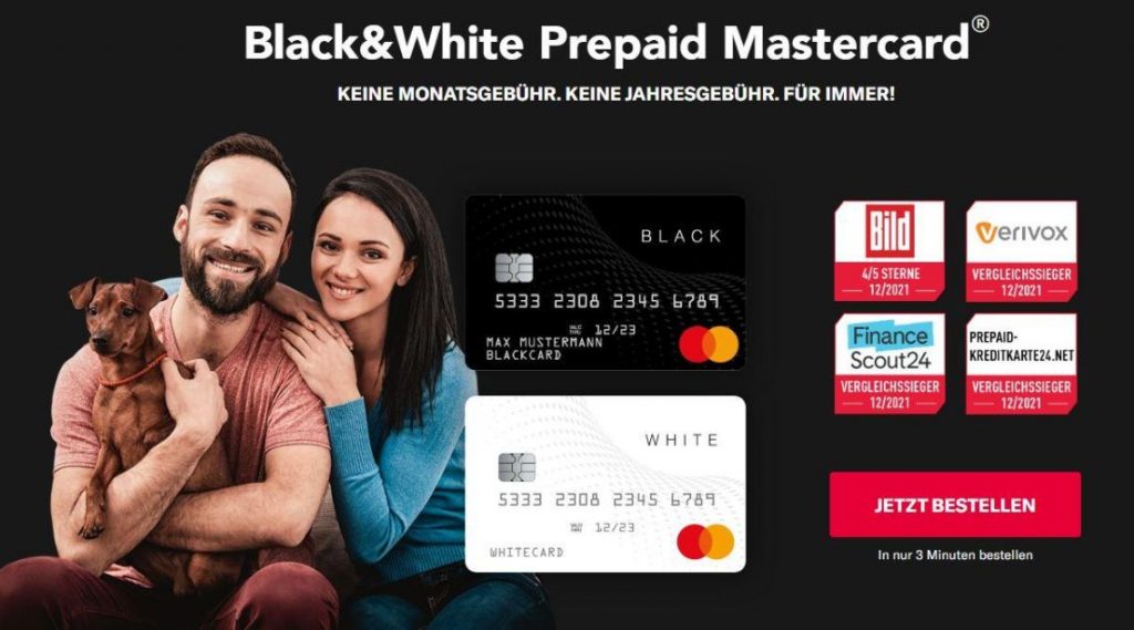 Black White Mastercard