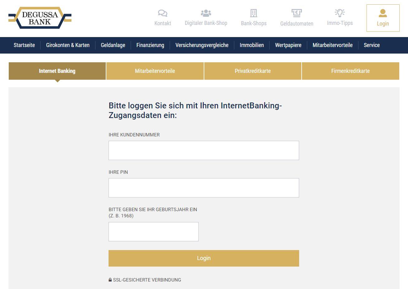 Degussa Bank Dispo Fakten + Alternativen BankingGeek
