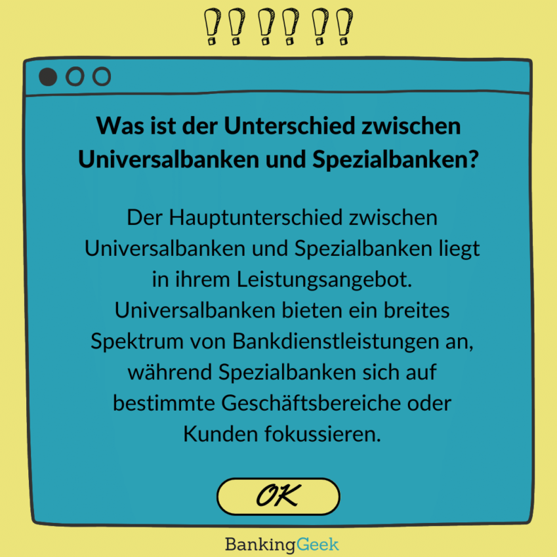 Universalbanken Definition, Aufgaben und Beispiele BankingGeek