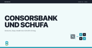 bankinggeek.com: Consorsbank und SCHUFA