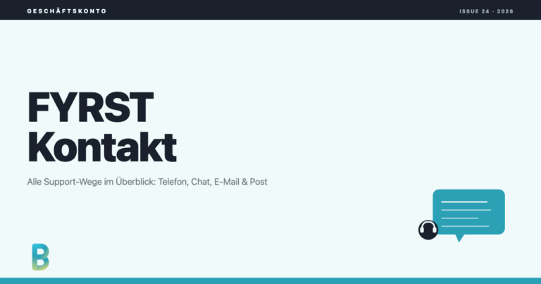 bankinggeek.com: FYRST Kontakt