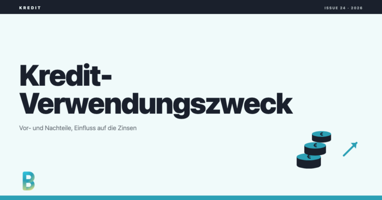 bankinggeek.com: Kredit-Verwendungszweck
