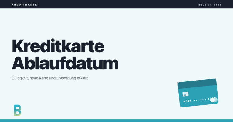 bankinggeek.com: Kreditkarte Ablaufdatum: Gültigkeit, neue Karte und Entsorgung