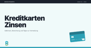 Kreditkarte mit Chip zum Artikel Kreditkarten Zinsen Sollzinsen und Berechnung.