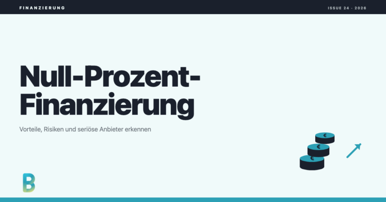 bankinggeek.com: Null-Prozent-Finanzierung