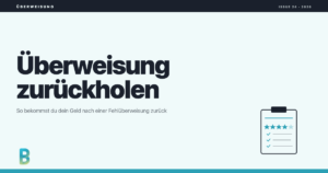 bankinggeek.com: Überweisung zurückholen