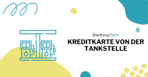 Kreditkarte von der Tankstelle