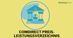 Comdirect Preis-Leistungsverzeichnis_Titelbild