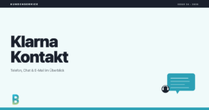 bankinggeek.com: Klarna Kontakt