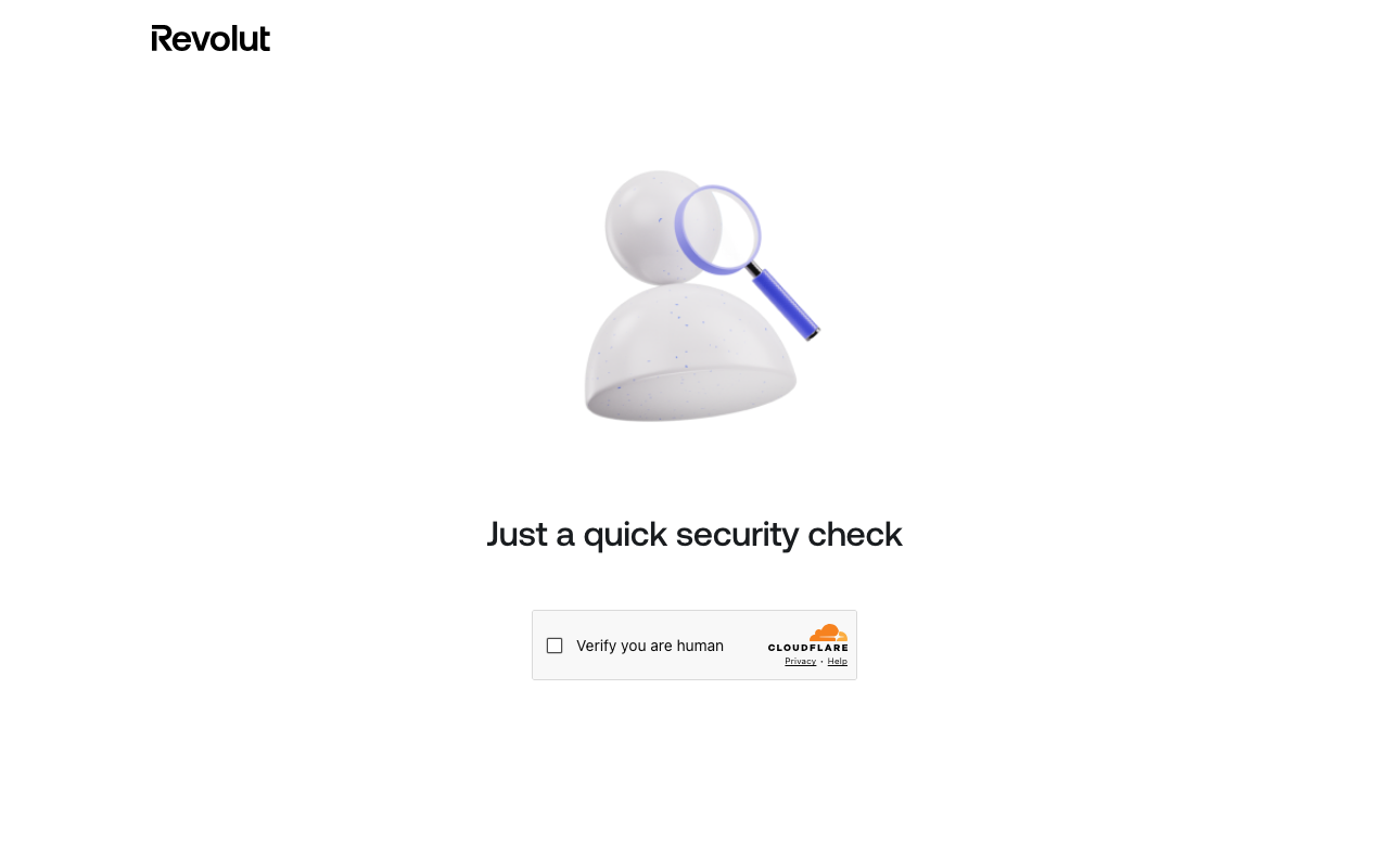 Revolut Konto Homepage 2026