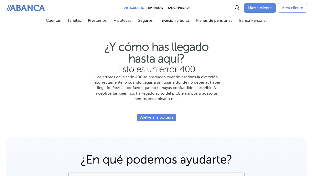 Captura del sitio de Cuenta Clara Autónomos Abanca
