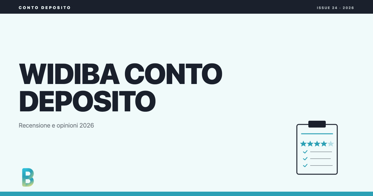 bankinggeek.com: Banca Widiba Conto Deposito Widiba recensione e opinioni 2026
