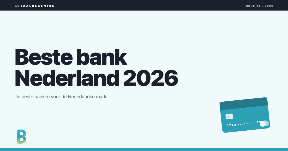 bankinggeek.com: Beste bank van Nederland 2026