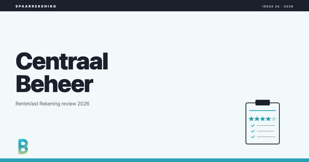 bankinggeek.com: Centraal Beheer RenteVast Rekening review en ervaringen 2026
