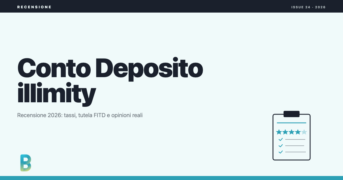 bankinggeek.com: Conto Deposito illimity: recensione e opinioni 2026
