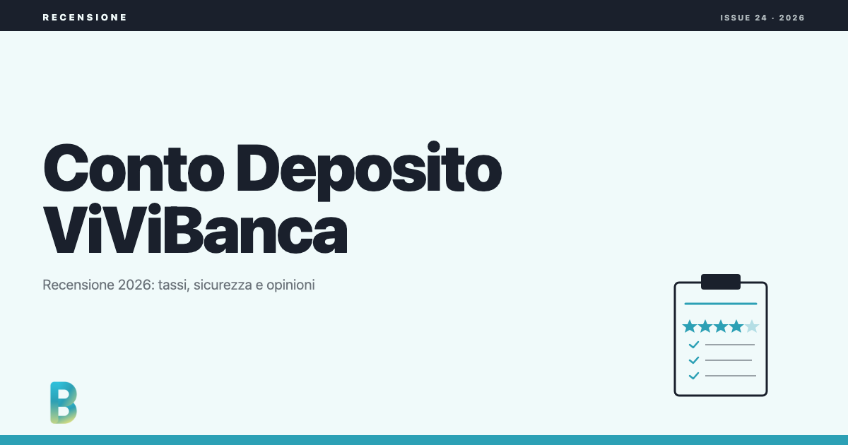 bankinggeek.com: Conto Deposito ViViBanca recensione