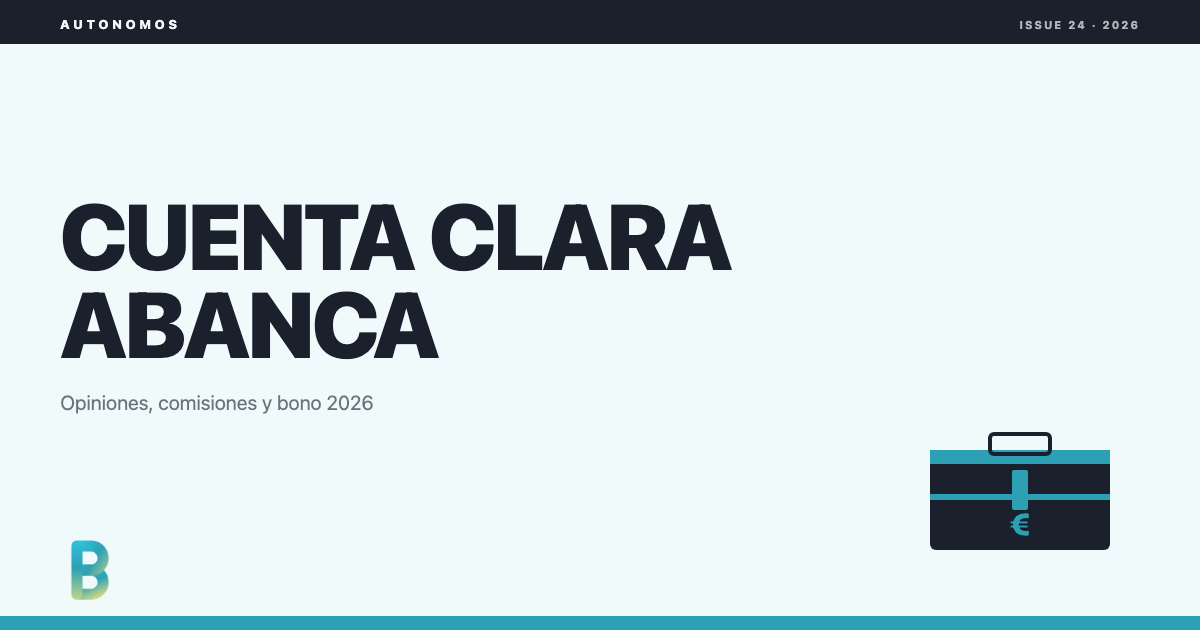bankinggeek.com: Cuenta Clara Autonomos Abanca