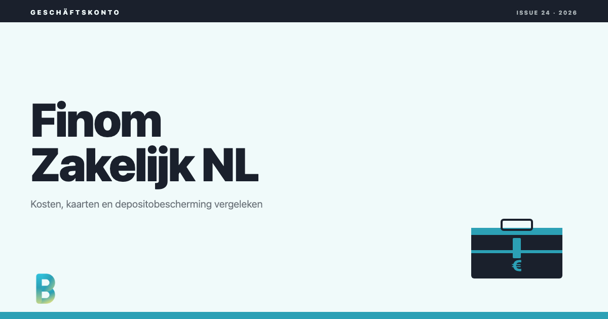 bankinggeek.com: Finom Zakelijke Rekening NL review en ervaringen 2026