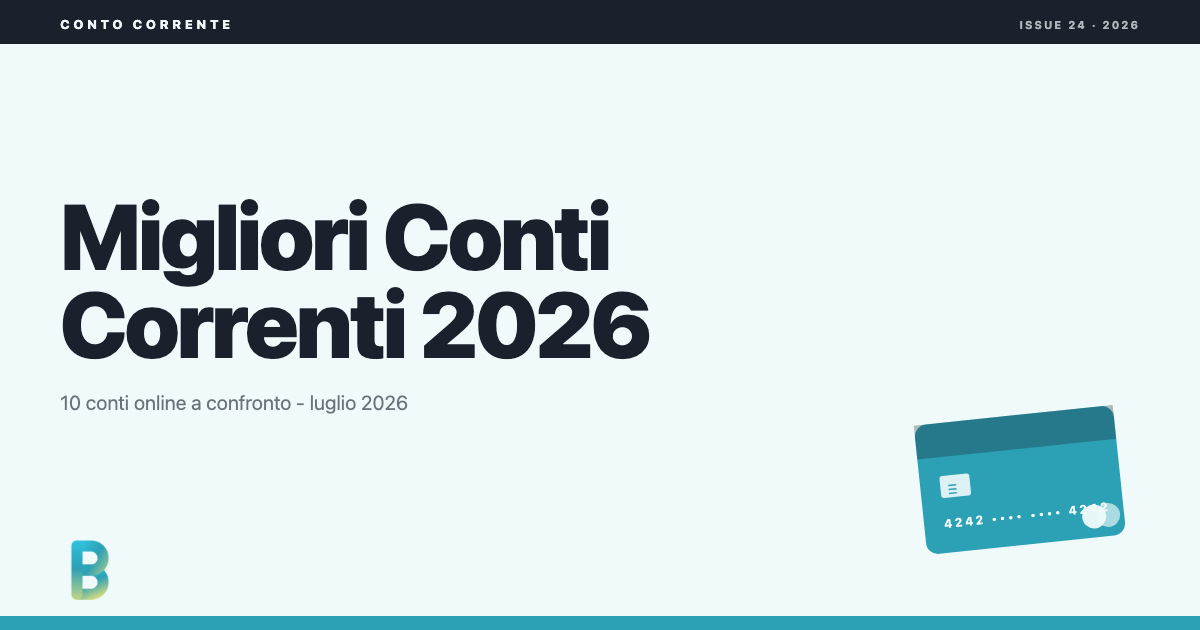 bankinggeek.com: Migliori conti correnti online 2026