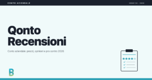 Qonto conto aziendale: recensioni e opinioni 2026