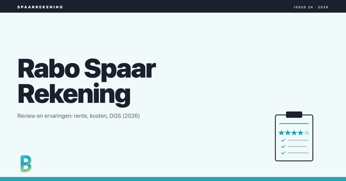 bankinggeek.com: Rabobank Rabo SpaarRekening review en ervaringen 2026