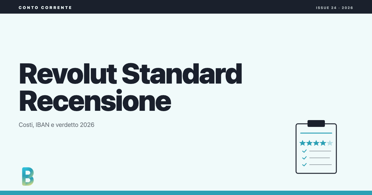bankinggeek.com: Revolut Standard recensione e opinioni 2026