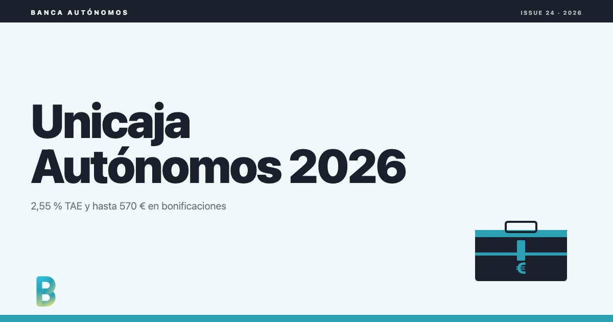 bankinggeek.com: Unicaja Banco Cuenta Online Autónomos