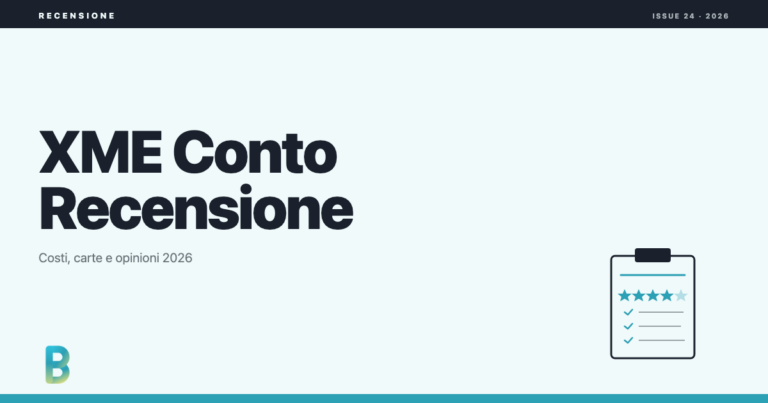 bankinggeek.com: XME Conto recensione 2026