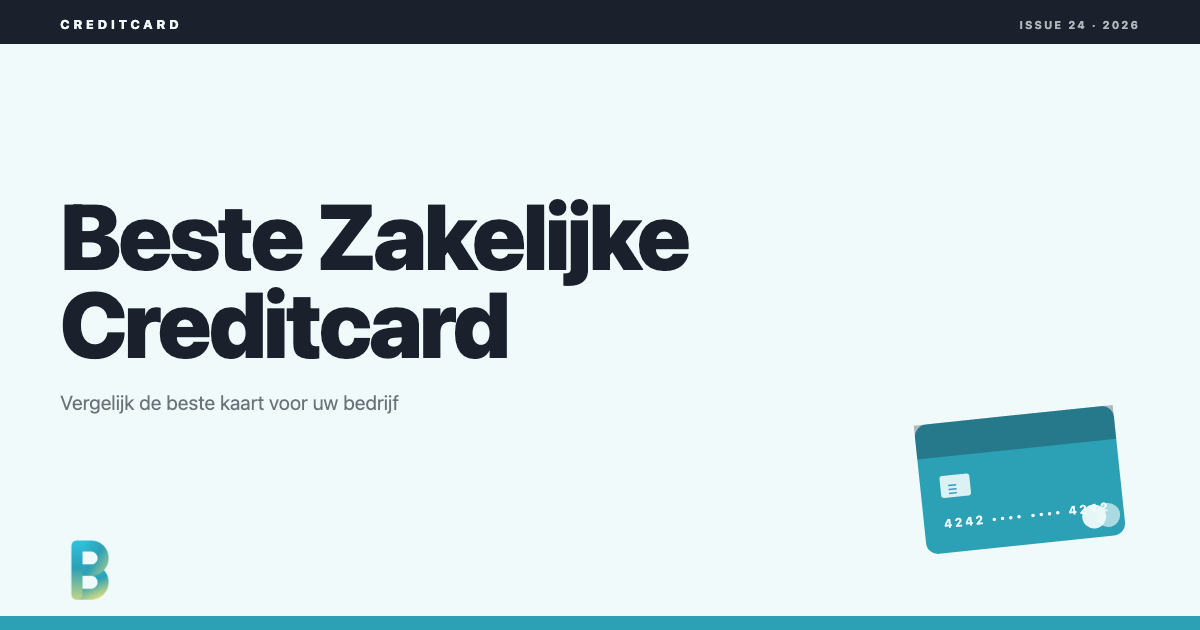 bankinggeek.com: Beste zakelijke creditcard Nederland vergelijken