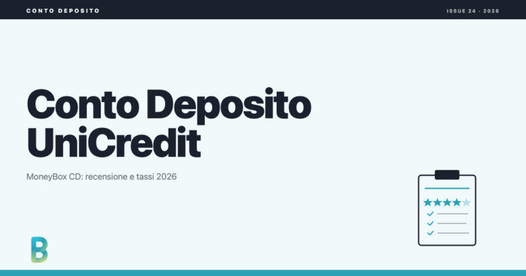 bankinggeek.com: Conto Deposito UniCredit recensione