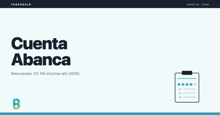 bankinggeek.com: Cuenta remunerada Abanca: análisis 2026