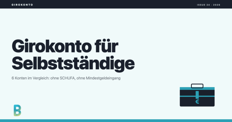 bankinggeek.com: Girokonto für Selbstständige
