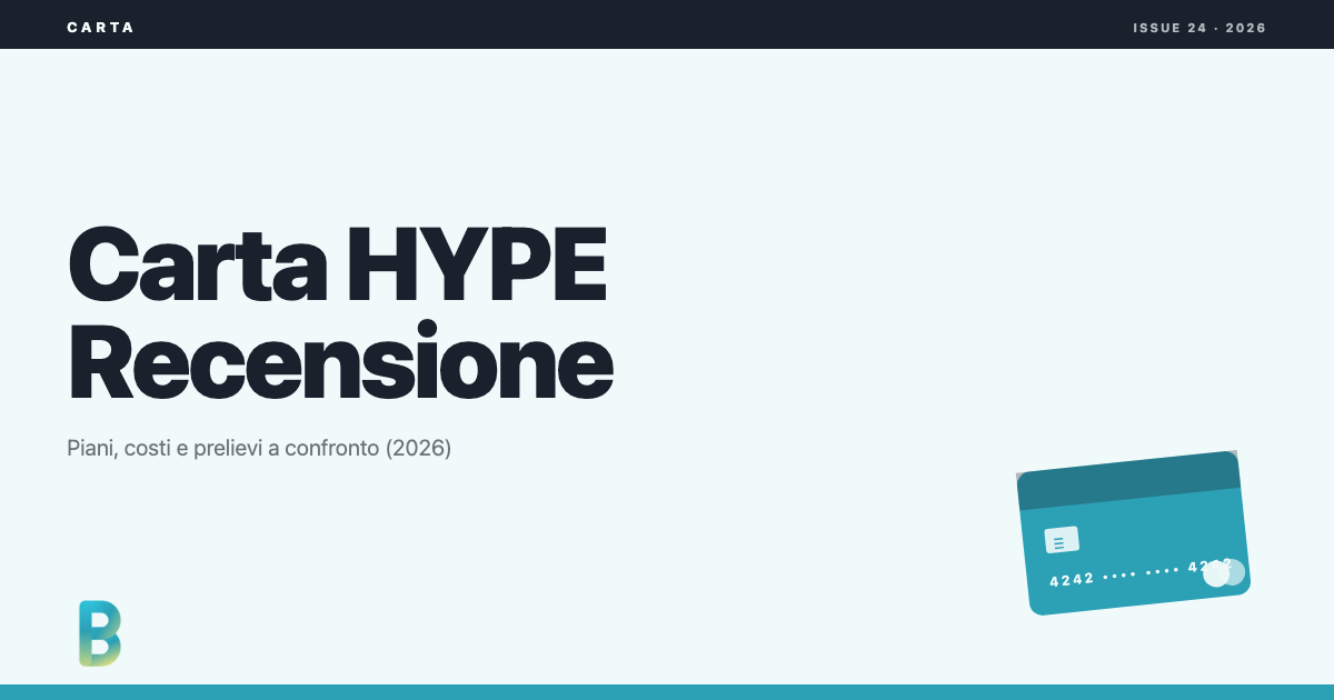 bankinggeek.com: Carta HYPE 2026: recensione