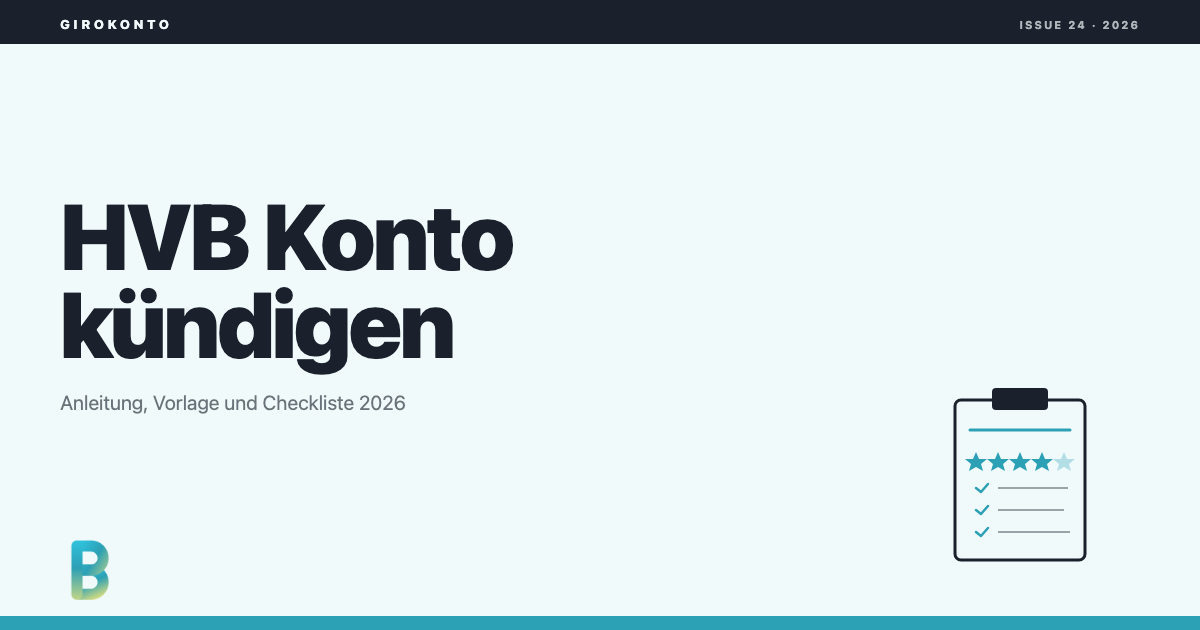 bankinggeek.com: HypoVereinsbank Konto kuendigen