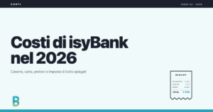 bankinggeek.com: Costi di isyBank nel 2026: tutte le spese