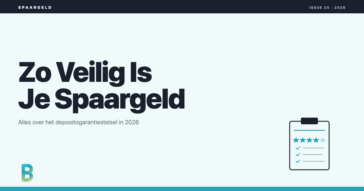 Featured image depositogarantiestelsel: dekking van spaargeld tot 100.000 euro per bank in Nederland