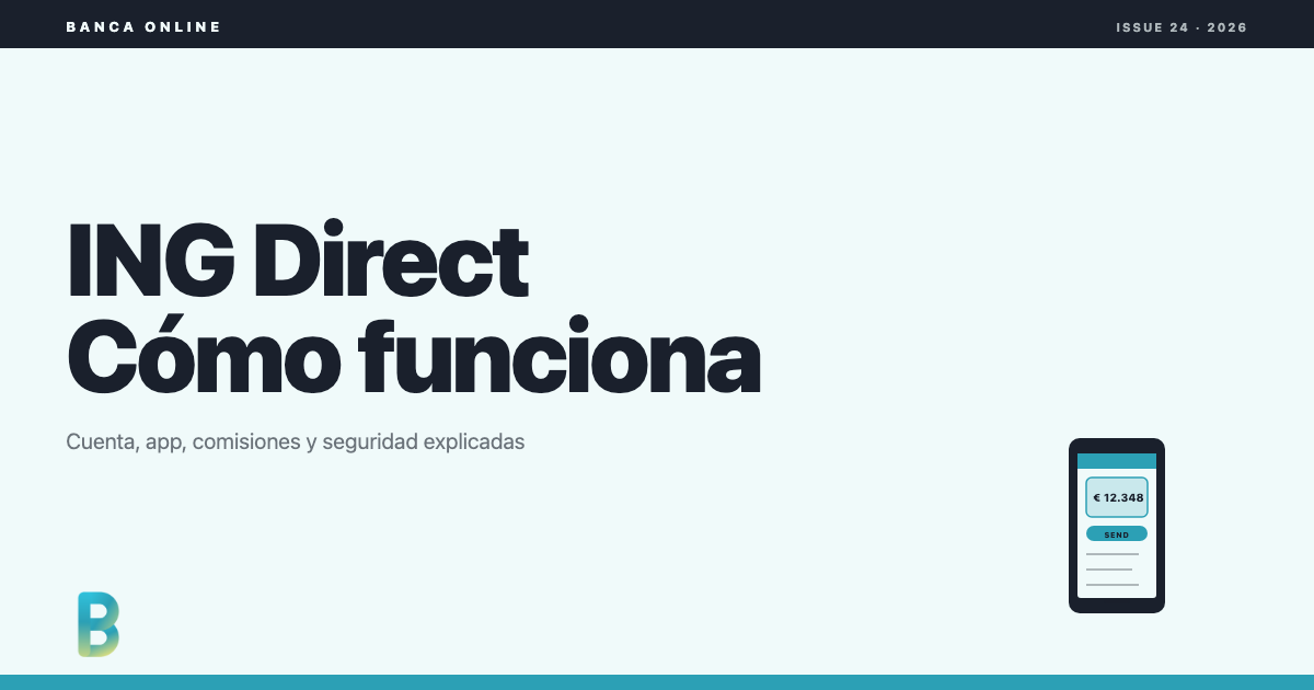 Imagen destacada del articulo Como funciona ING Direct de bankinggeek.com.