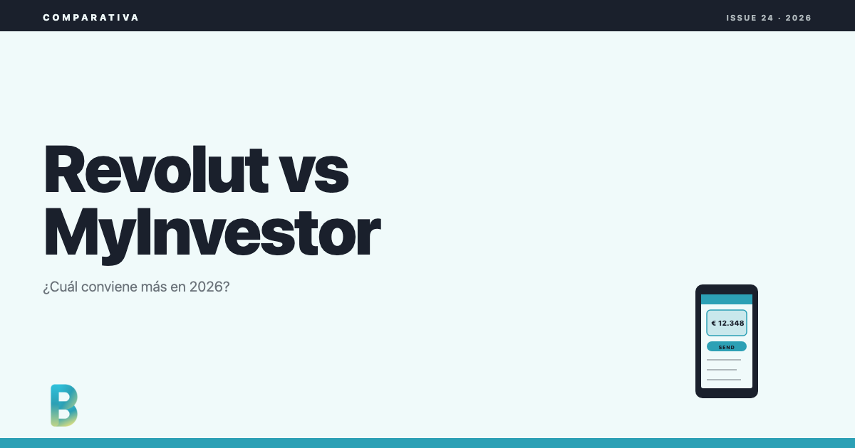 bankinggeek.com: Revolut vs MyInvestor comparativa 2026