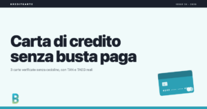 bankinggeek.com: Carta di credito senza busta paga