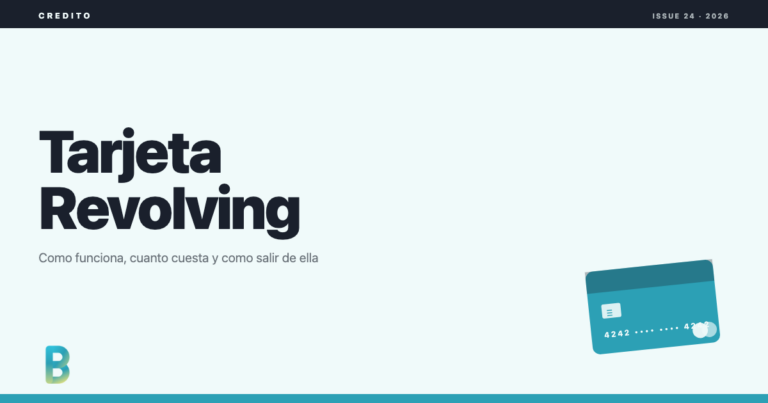 Tarjeta revolving: como funciona, cuanto cuesta y como salir de ella